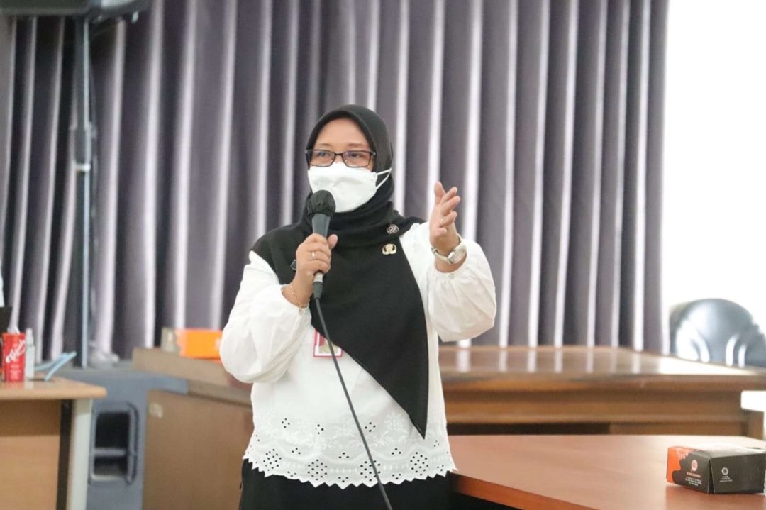 Assisten Pemerintah dan Kesejahteraan Rakyat Kota Malang, Diah Ayu Kusuma Dewi saat masih menjabat sebagai Kepala Dinas PU Kota Malang (Foto: Lalu Theo/Ngopibareng.id)