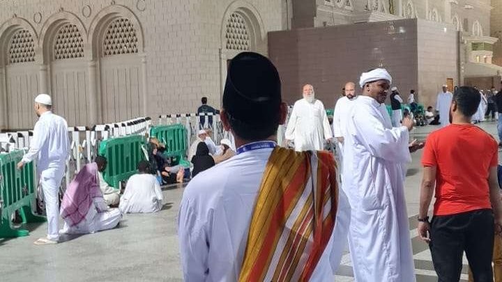 Masjid Nabawi dari sisi lain. (Foto: dok/ngopibareng.id)