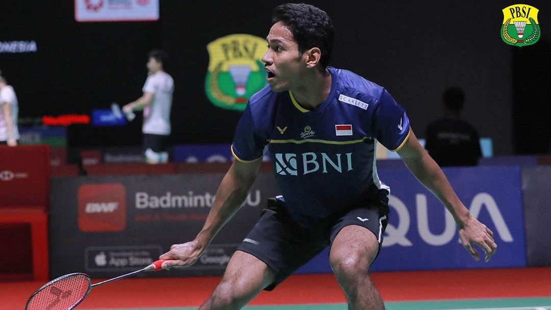 Tunggal putra Indonesia, Chico Aura Dwi Wardoyo, berhasil keluar sebagai juara Taipei Open, Minggu 25 Juni 2023. (Foto: Twitter @INABadminton)