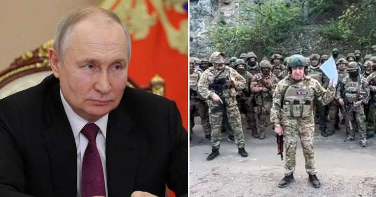 Presiden Rusia, Vladimir Putin vs pemberontakan Wagner, tentara bayaran yang dipimpin Yevgeny Prigozhin. (Foto: News18)