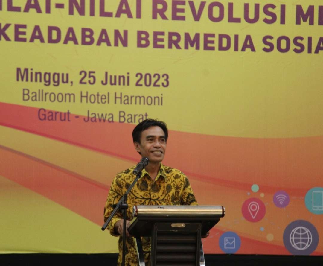 Dr Maman Wijaya, Asisten Deputi Revolusi Mental Kementerian Koordinator Bidang Pembangunan Manusia dan Kebudayaan (Kemenko PMK) (Foto: Anwar Hudiono/Ngopibareng.id)