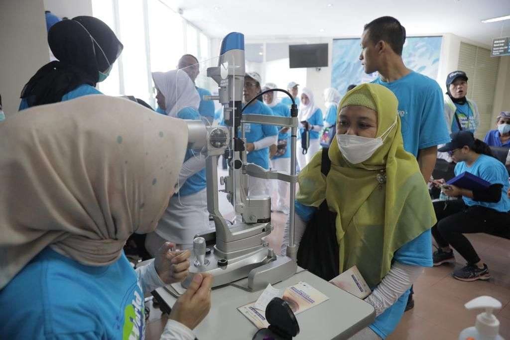 Peringatan hari donor kornea di CDC RS Mata Undaan. (Foto: Dokumentasi CDC RS Mata Undaan)