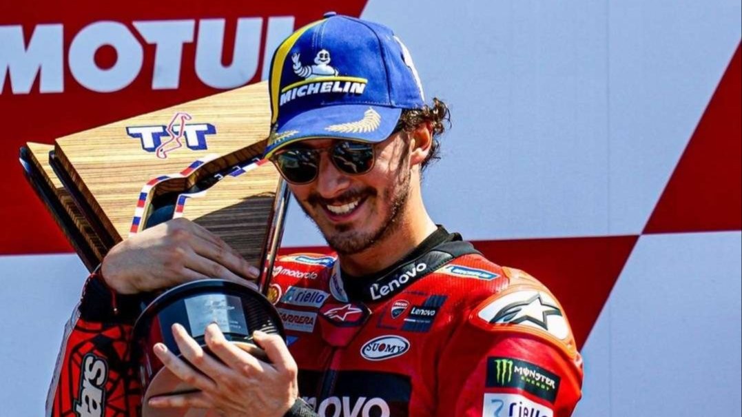 Francesco 'Pecco' Bagnaia kokoh di puncak klasemen MotoGP sementara, usai balapan di Sirkuit Assen Belanda, Minggu 25 Juni 2023. (Foto: Twitter MotoGP)