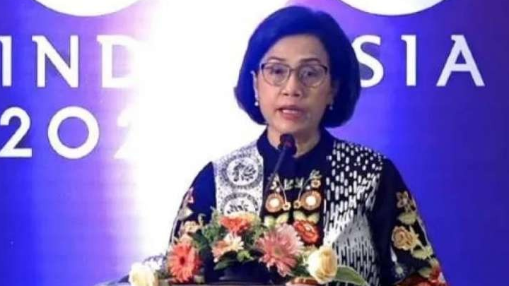 Menteri Keuangan Sri Mulyani saat menghadiri rangkaian kegiatan dalam Paris Summit 2023. (Foto:dok/ngopibareng.id)