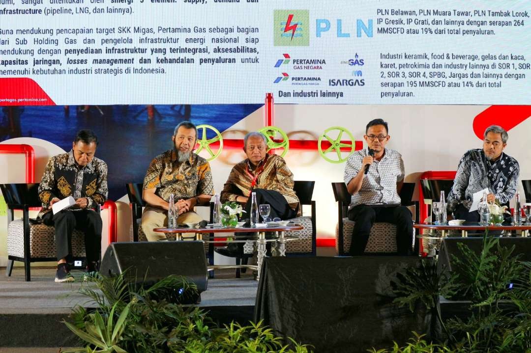 Workshop Teknologi dan Pemanfaatan Gas, Senin 3 Juli 2023 di Surabaya. (Foto: SKK Migas)