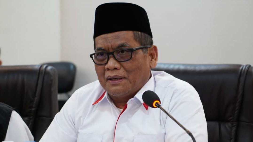 Anggota Amirul Hajj perwakilan dari Kementerian Kesehatan, Sundoyo mengungkap data lansia jemaah haji Indonesia tahun 2023. (Foto: Humas Kemenag)