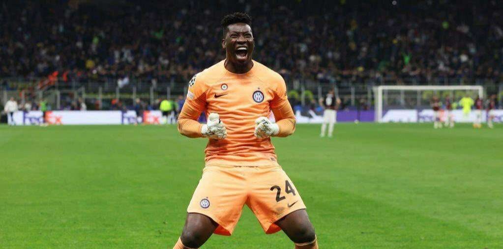 Kiper Inter Milan Andre Onana. (Foto: Twitter/@AndreyOnana)