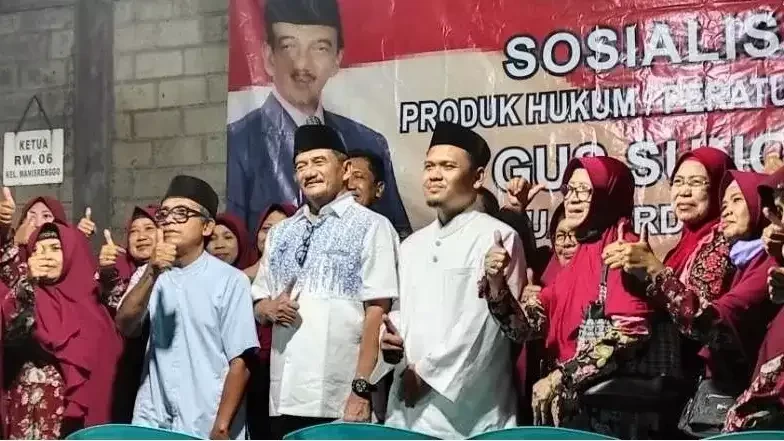 Ketua DPRD Kota Kediri Gus Sunoto Imam Mahmudi anggap semua kontestan Pileg 2024 miliki peluang yang sama. (Foto: Dok. PDIP Kota Kediri)