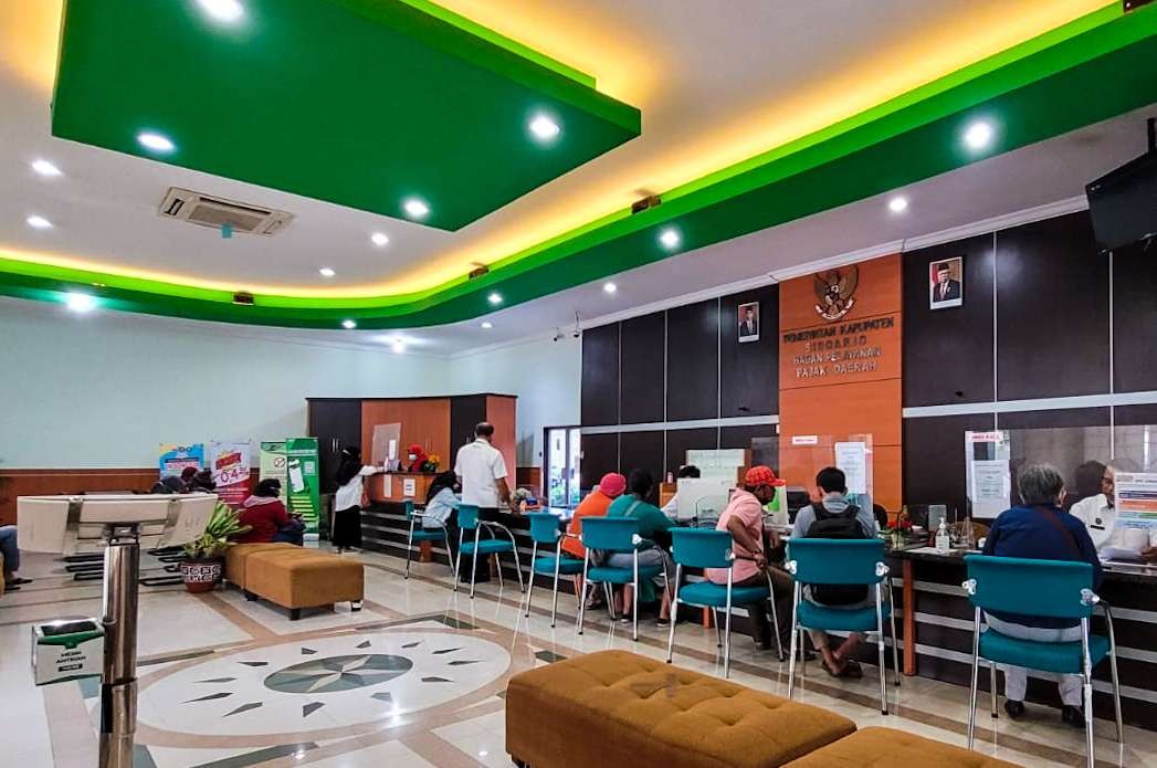 Kantor Pelayanan Pajak Daerah Kabupaten Sidoarjo (foto : istimewa)