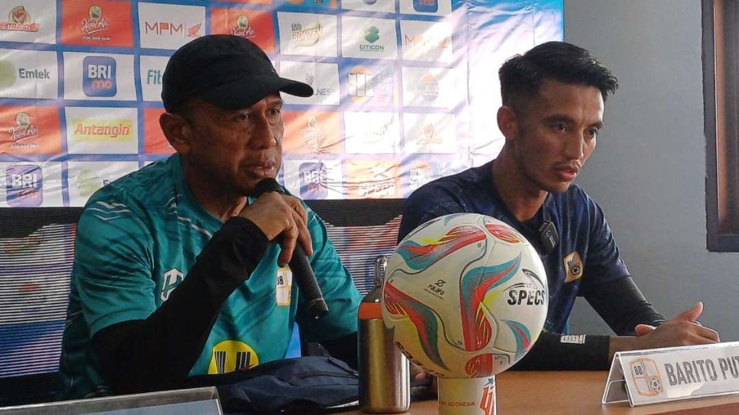 Pelatih Barito Putera, Rahmad Darmawan. (Foto: Fariz Yarbo/Ngopibareng.id)