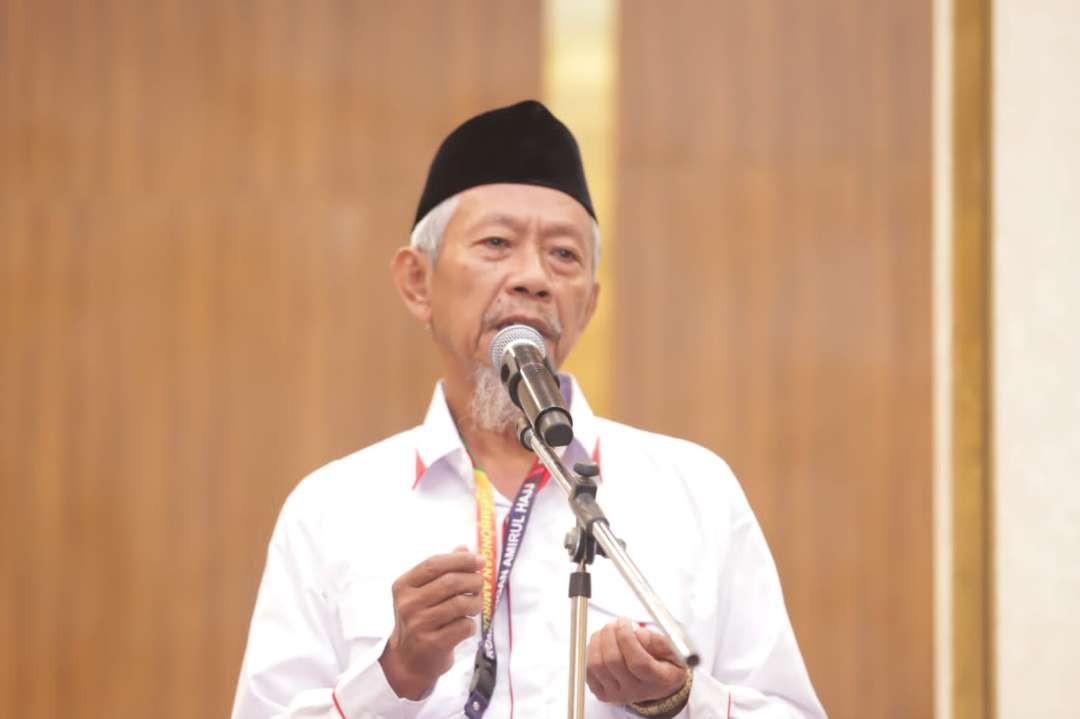 Naib Amirul Hajj, KH. Dr. M. Saad Ibrahim, MA mengapresiasi penyelenggaraan ibadah haji 2023. (Foto: Witanto/Ngopibareng.id)