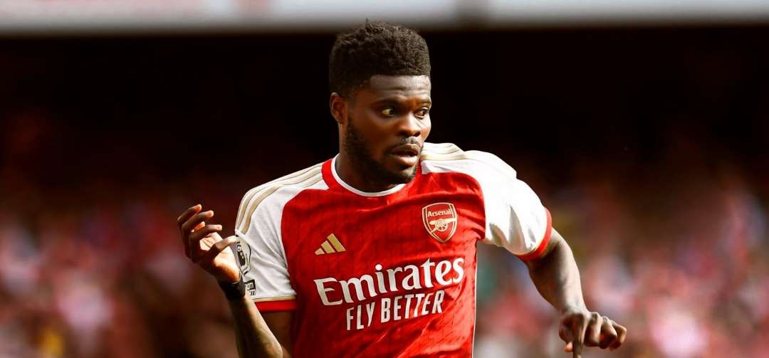 Thomas Partey ingin gabung Juventus jika ingin tinggalkan Arsenal. (Foto: Twitter/@Thomaspartey22)