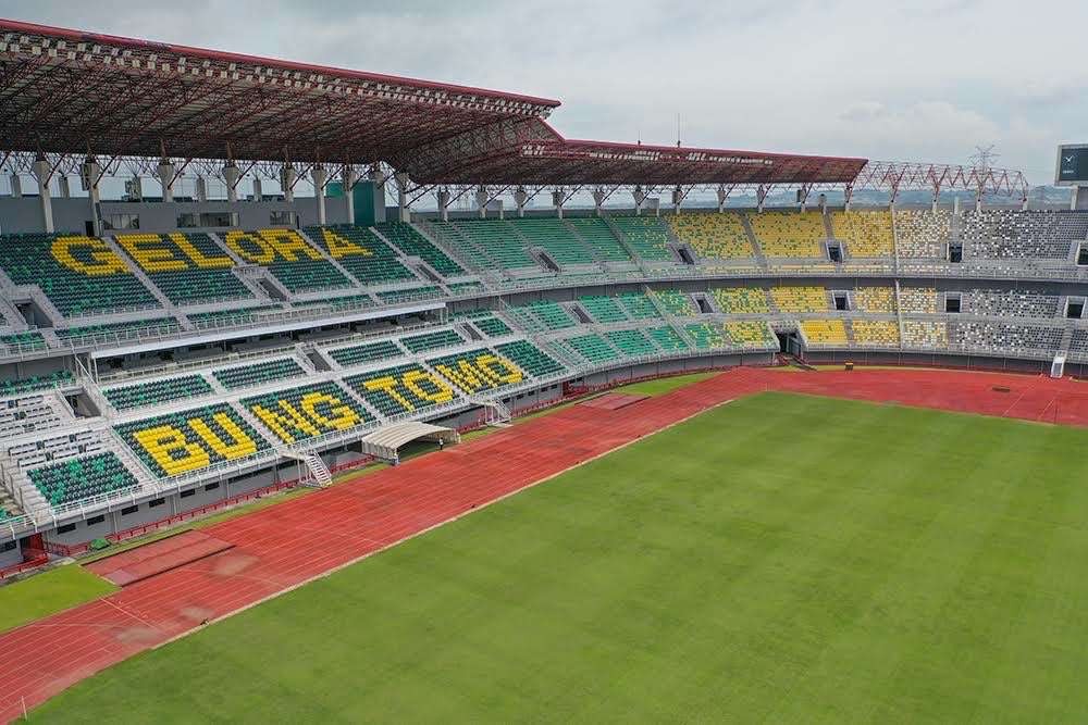 Stadion GBT Surabaya yang akan dijadikan kawasan sport tourism di Surabaya. (Foto: Pita Sari/Ngopibareng.id)