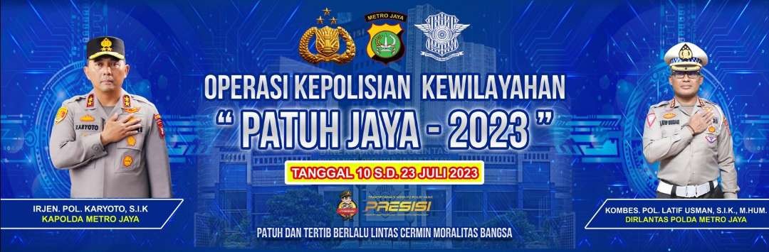 Operasi Patuh Jaya 2023 digelar 10-23 Juli. (Foto: Twitter)