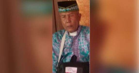 Niron Sunar Suna, jemaah haji asal Desa Muneng Kidul, Kecamatan Sumberasih, Kabupaten Probolinggo hilang usai lempar jumrah. (Foto: Kemenag Kabupaten Probolinggo).