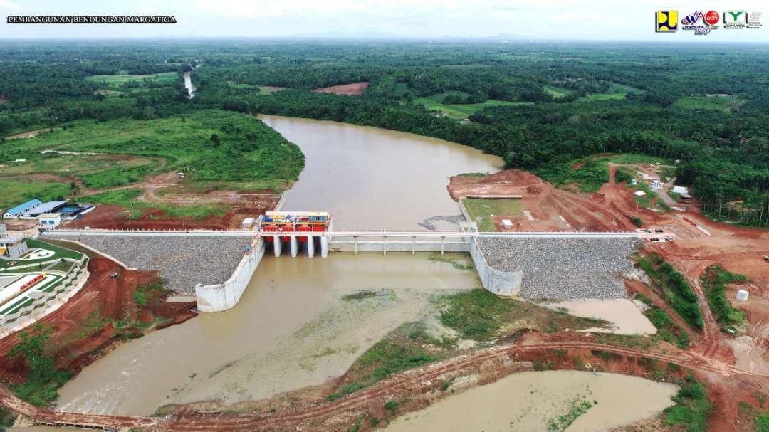 Proyek bendungan yang digarap Kementerian PUPR. (Foto: Dokumentasi PUPR)