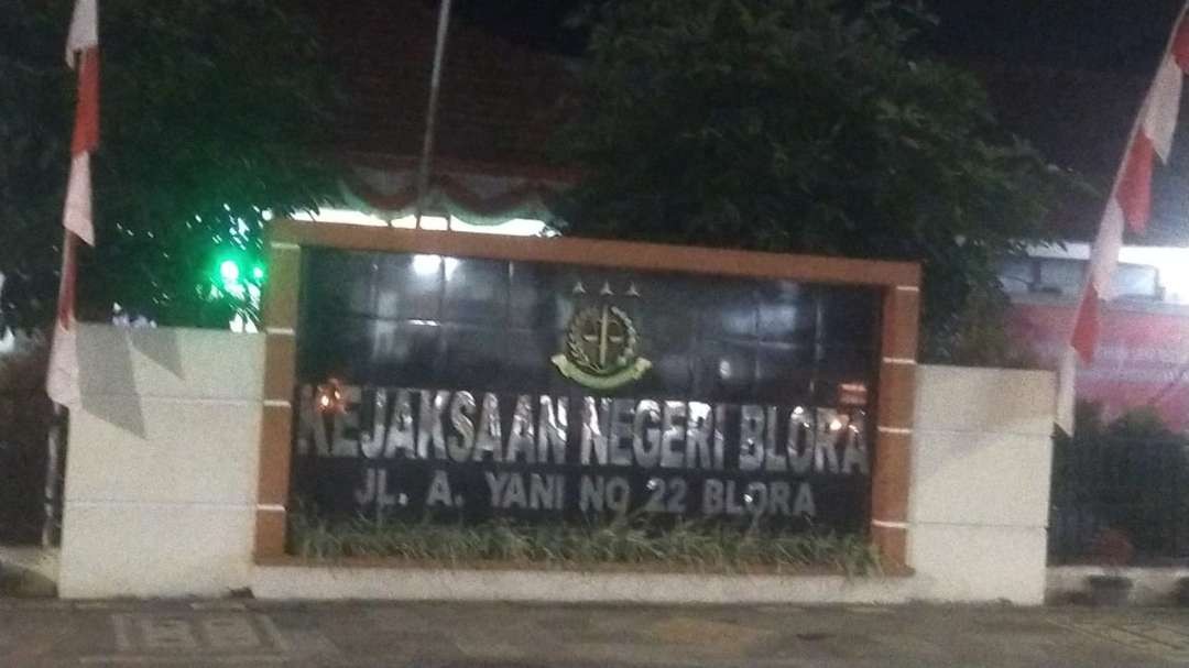 Kantor Kejaksan Negeri Blora (Ahmad Sampurno/ Ngopibareng.id)