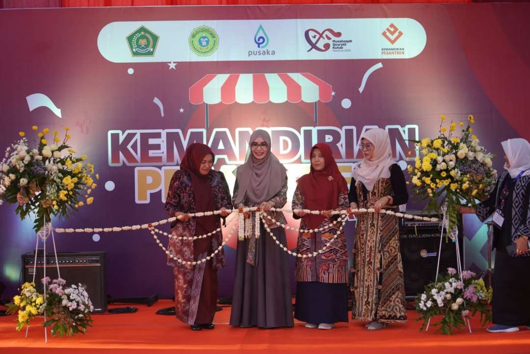 Kemandirian Pesantren Expo hadir di MQKN ke-7 di Ponpes Sunan Drajat Lamongan, Jawa Timur. (Foto: kemenag.go.id)