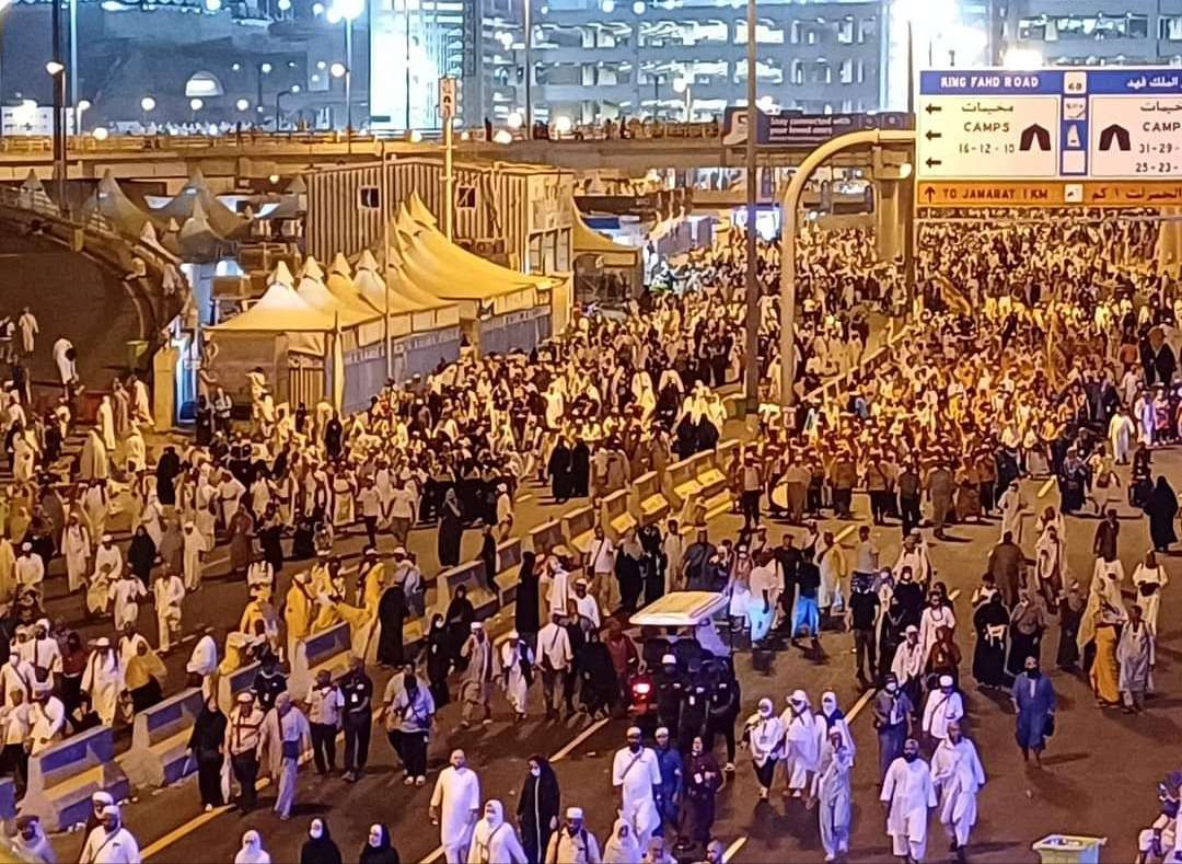 Puncak haji di Arafah, Muzdalifah dan Mina (Armina). (Foto: Witanto/Ngopibareng.id)