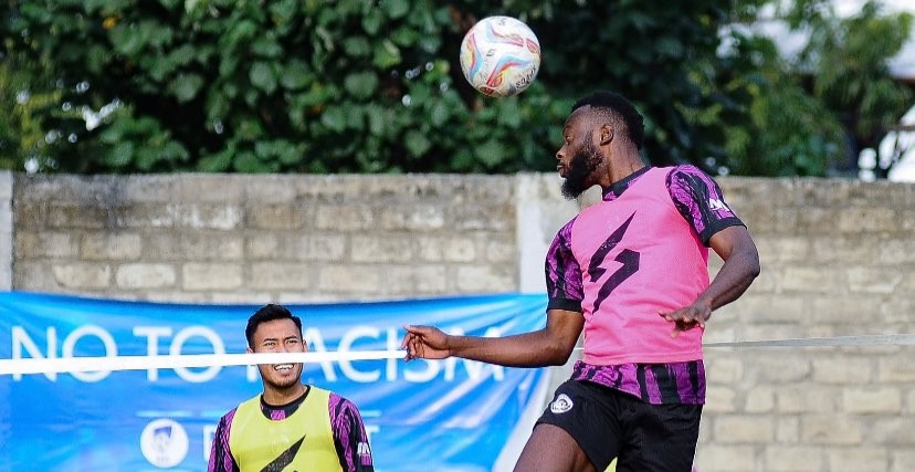 Tim Arema FC saat menjalani sesi latihan (Foto: Twitter/@Aremafcofficial)