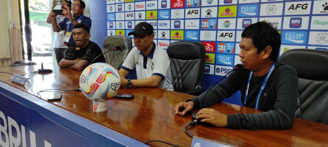 Pelatih Arema FC, Joko Susilo waspadai motivasi Persik di laga kandang, Stadion Brawijaya Kediri, Sabtu 15 Juli 2023. (Foto: Fendi Lesmana/Ngopibareng.id)