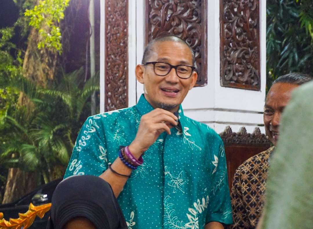 Sandiaga Salahuddin Uno (foto : Aini/Ngopibareng.id)