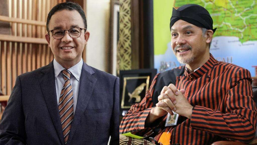 Dua calon presiden Indonesia, Anies Baswedan dan Ganjar Pranowo. (Foto: Istimewa)