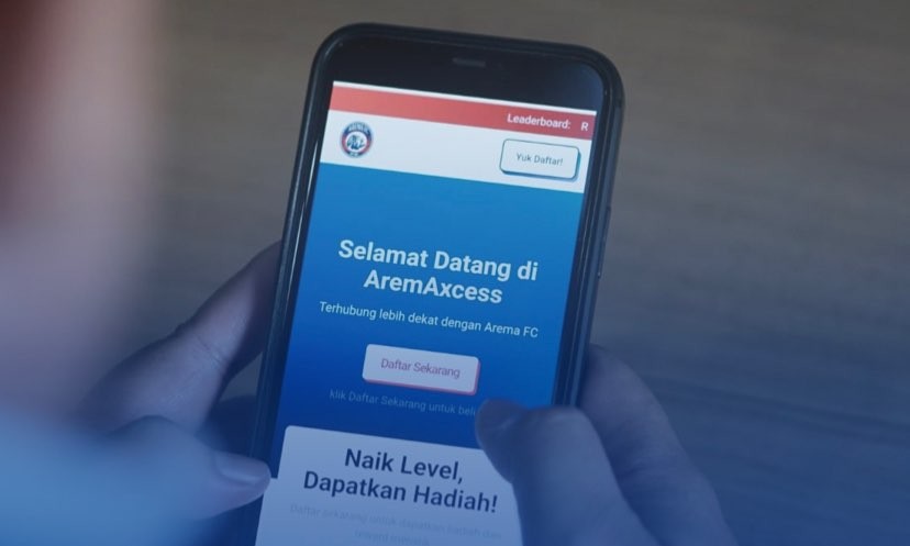 Website pembelian tiket online diluncurkan Manajemen Arema FC. (Foto: Aremafc.com)