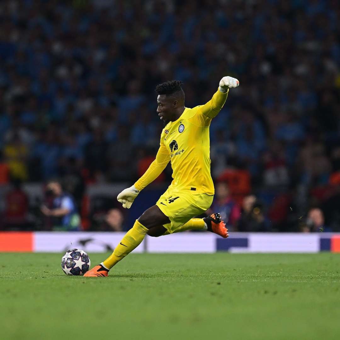 Andre Onana resmi gabung Manchester United, usai didatangkan dari Inter Milan. (Foto: Twitter Andre Onana)