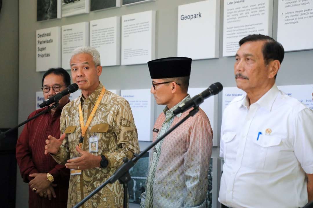 Rapat Koordinasi Nasional Pengembangan 5 Destinasi Pariwisata Super Prioritas 2023, salah satunya kawasan Candi Borobudur. (Foto: Humas Pemprov Jateng)