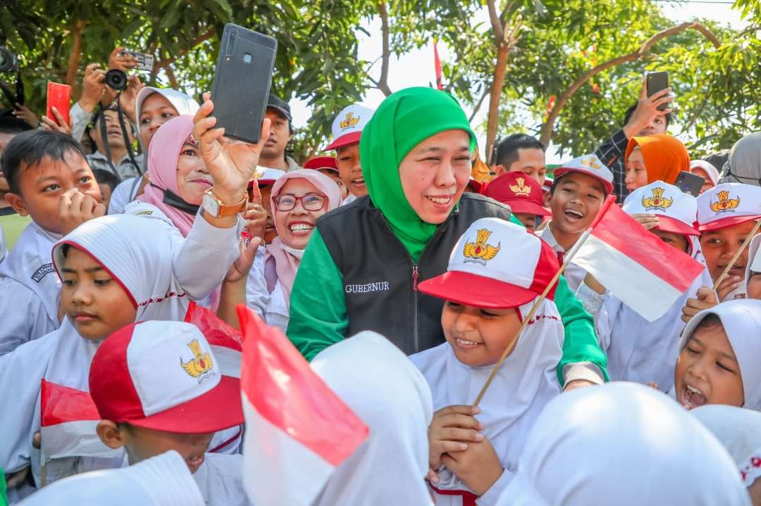 Provinsi Jawa Timur berhasil mempertahankan predikat sebagai Provinsi Layak Anak (Provila) tahun 2023. Keberhasilan ini melengkapi capaian Jatim yang telah mendapatkan predikat Provila sejak tahun 2021 lalu.(Foto: dok. Biro Adm. Pimpinan Pemprov Jatim)