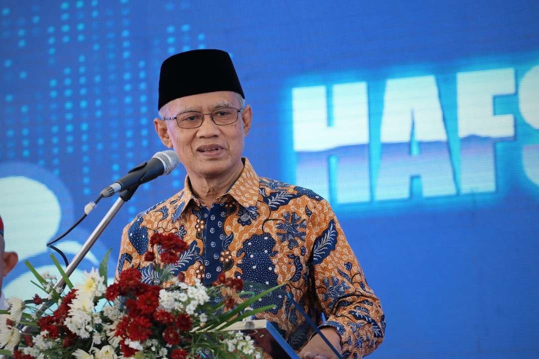 Ketua Umum Pimpinan Pusat Muhammadiyah, Haedar Nashir. (Foto: dok/ngopibareng.id)