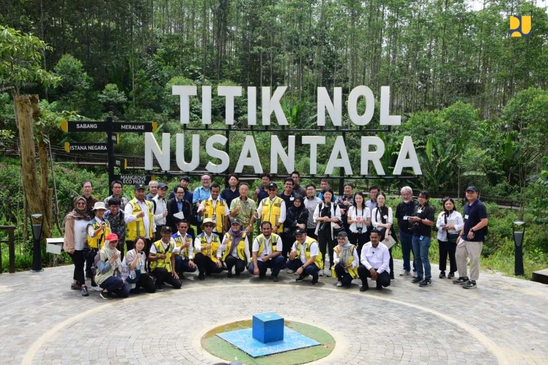 Kerja sama Indonesia-Jepang di pembangunan IKN. (Foto: Dokumentasi PUPR)