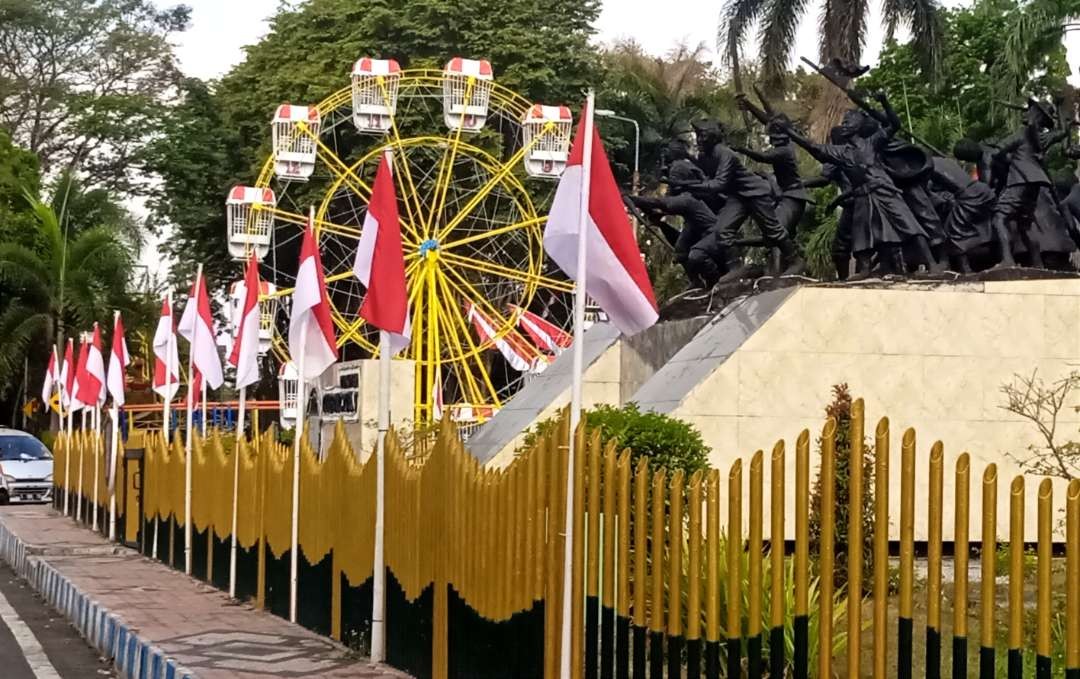 Warga Bondowoso diimbau mengibarkan bendera merah putih selama Agustus 2023 untuk menyemarakkan HUT ke-78 RI pada 17 Agustus 2023.(Foto:Guido/Ngopibareng.id)