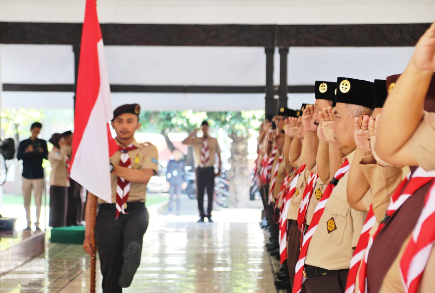 Gerakan Kepanduan Praja Muda Karana, Pramuka. (Foto: Kominfo Lumajang)