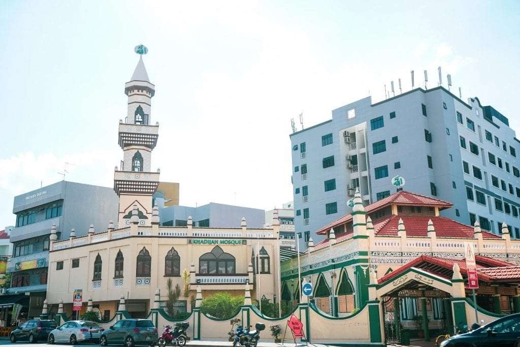 Masjid Khadijah di Singapura. (Foto:dok/ngopibareng.id)