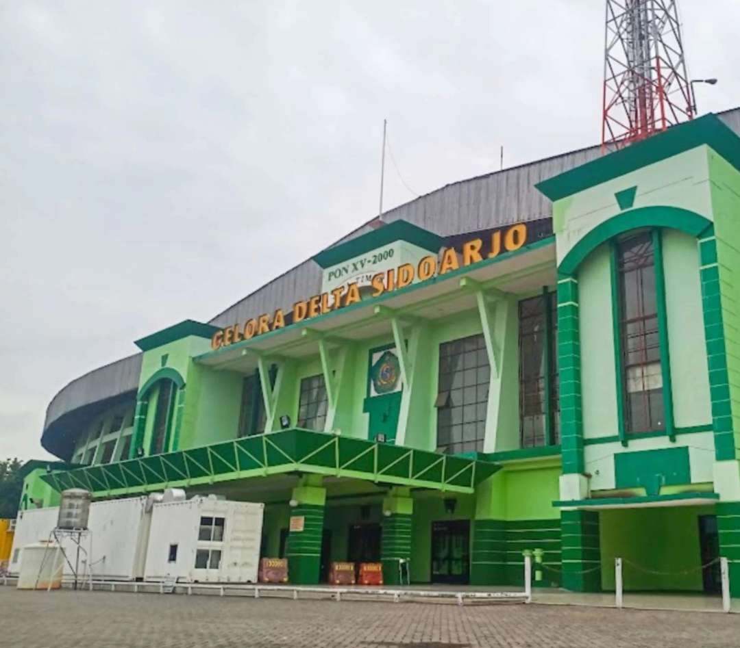 Stadion Gelora Delta Sidoarjo, Jawa Timur, masuk dalam agenda renovasi Pemerintah Pusat melalui Kementerian PUPR. (Foto: Istimewa)