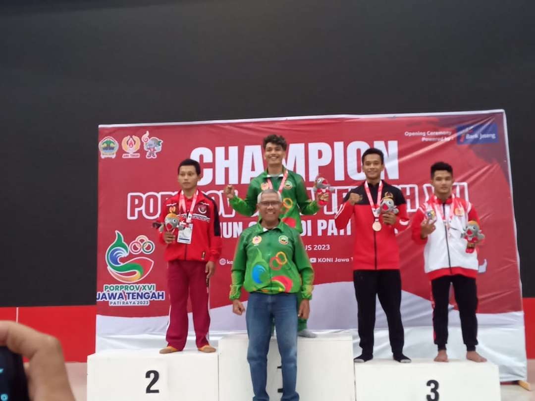 Para juara sambo pada Porprov Jateng 2023 (Foto: KONI)