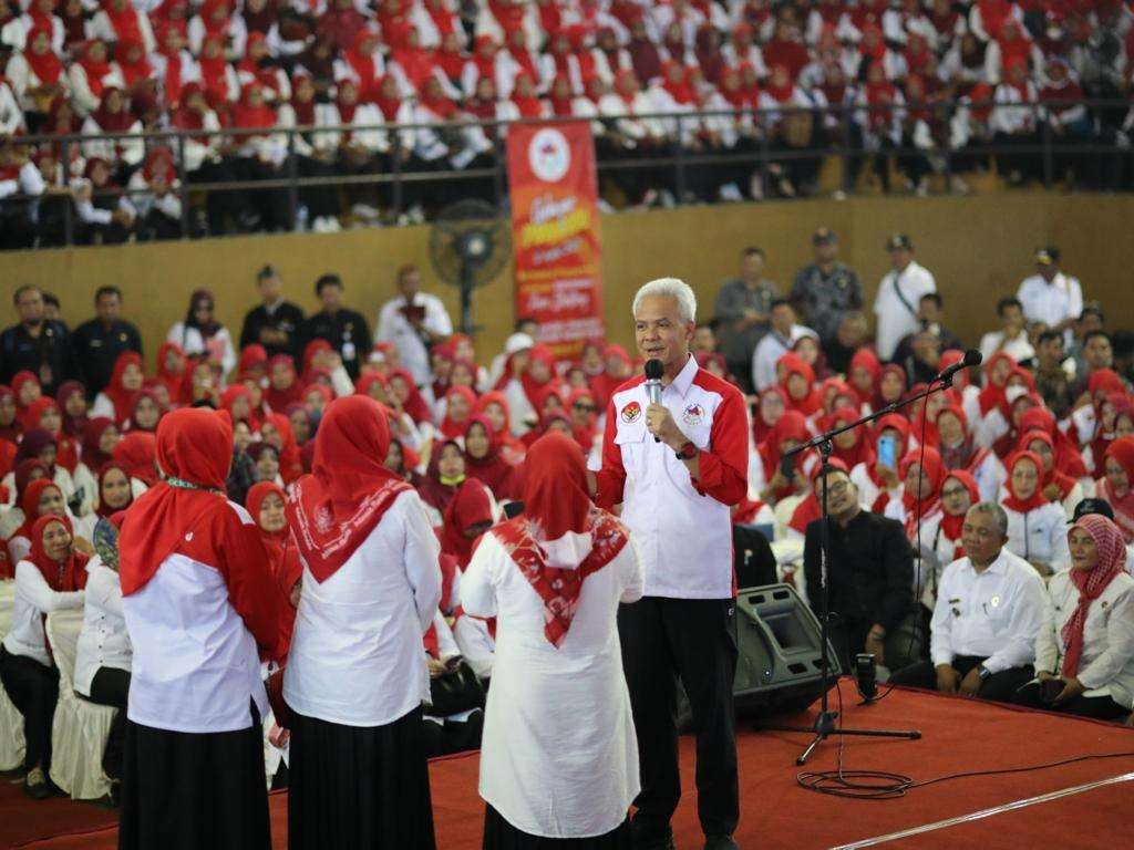 Gebyar Posyandu di GOR Sasana Adhi Karsa Brebes, Kamis 10 Agustus 2023. (Foto: Humas Pemprov Jateng)