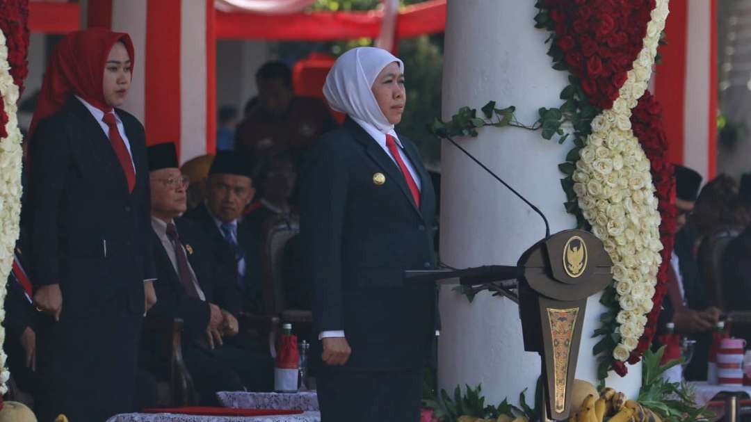 Gubernur Jatim, Khofifah Indar Parawansa. (Foto: Fariz Yarbo/Ngopibareng.id)