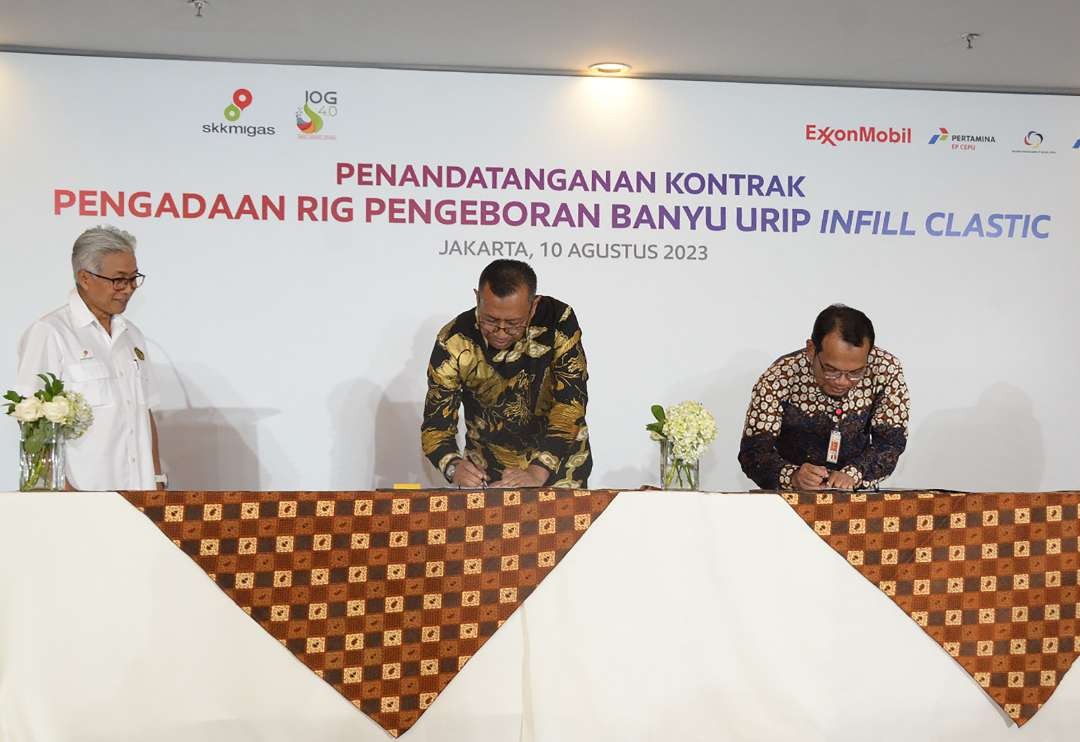 Jalin kerja sama, Pertamina Drilling dengan EMCL. (Foto: Pertamina)