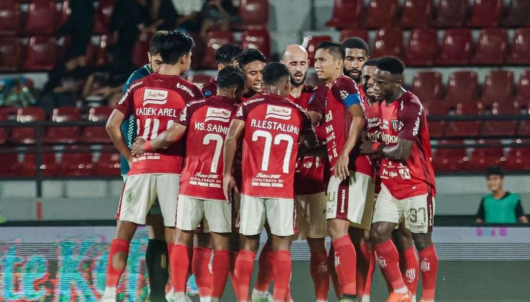 Bali United menguasai puncak klasemen sementara Liga 1 2023/2024. (Foto: Instagram Bali United)