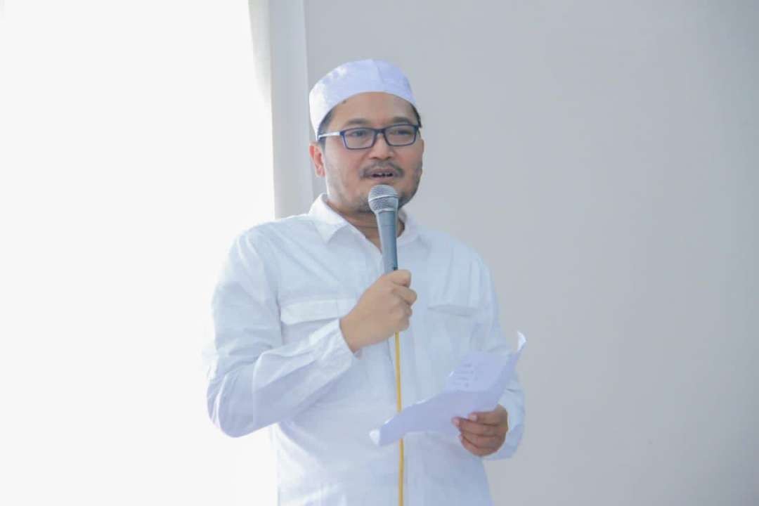 KH. Ali Makki Zaini, Ketua PCNU Banyuwangi. (Foto: adi/ngopibareng.id)