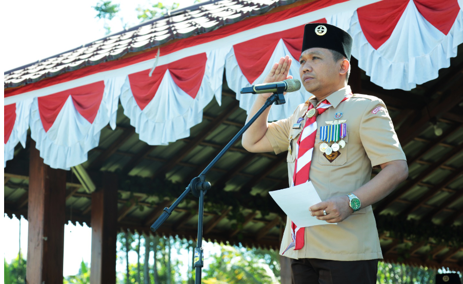 Jambore Lumajang di Bumi Perkemahan Glagah Arum Kecamatan Senduro Kabupaten Lumajang, Jawa Timur, resmi ditutup pada Senin, 14 Agustus 2023. (Foto: Kominfo Lumajang)