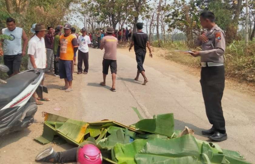 Polisi olah TKP di lokasi kejadian.(Foto istimewa)