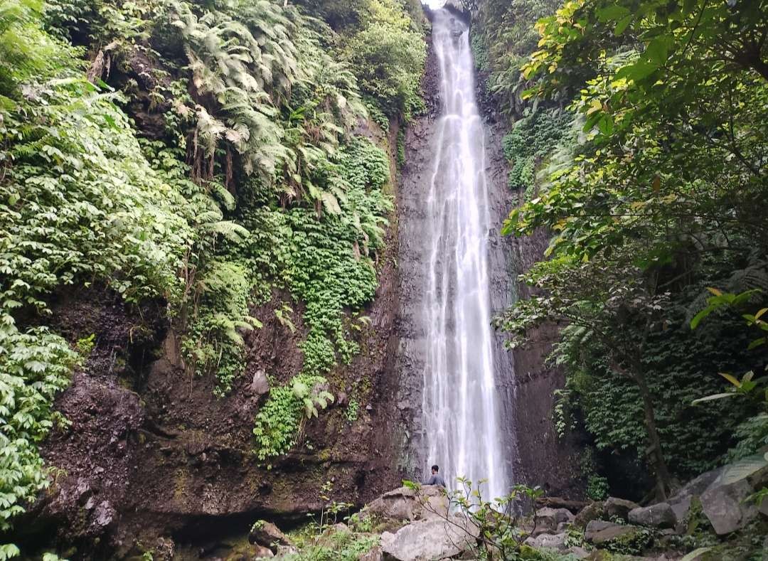 Keindahan Air Terjun Coban Cakung Pacet, Mojokerto.(Foto: Deni Lukmantara/Ngopibareng.id)