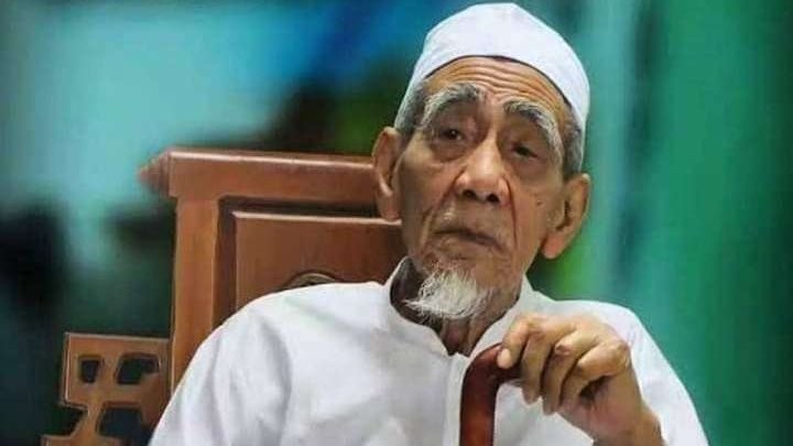 KH Maimoen Zubair (almaghfurlah) semangat berdakwah. (Foto: dok/ngopibareng.id)