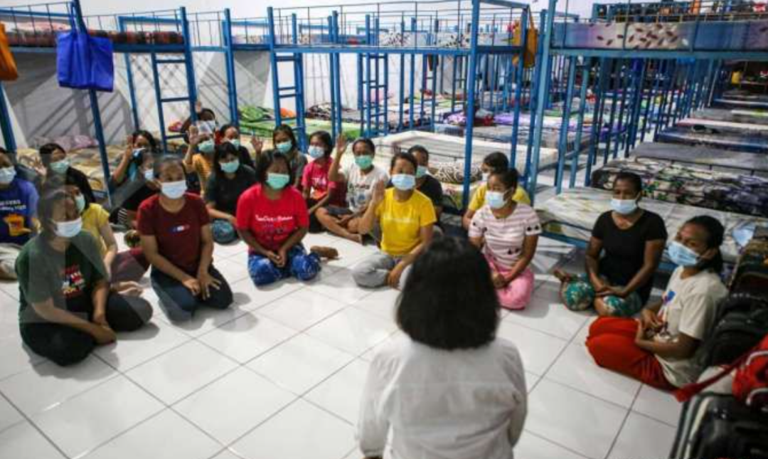 Kementerian Ketenagakerjaan sedang mempersiapkan aturan, untuk membuka kembali arus buruh migran ke wilayah di Timur Tengah. (Foto: Ant via Kontan)