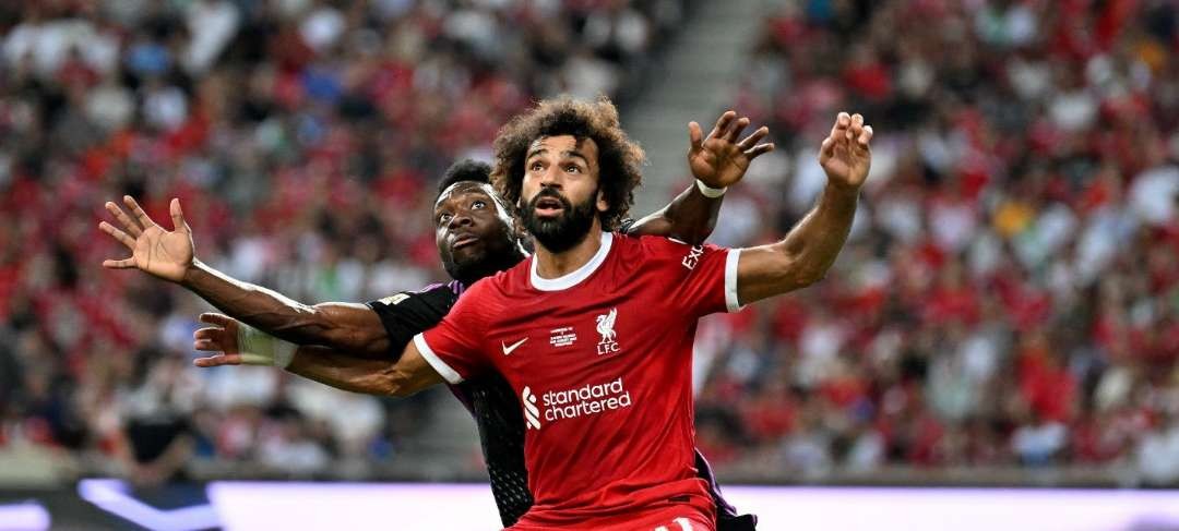 Liverpool tegaskan Mohamed Salah tidak dijual. (Foto: Twitter/@MoSalah)