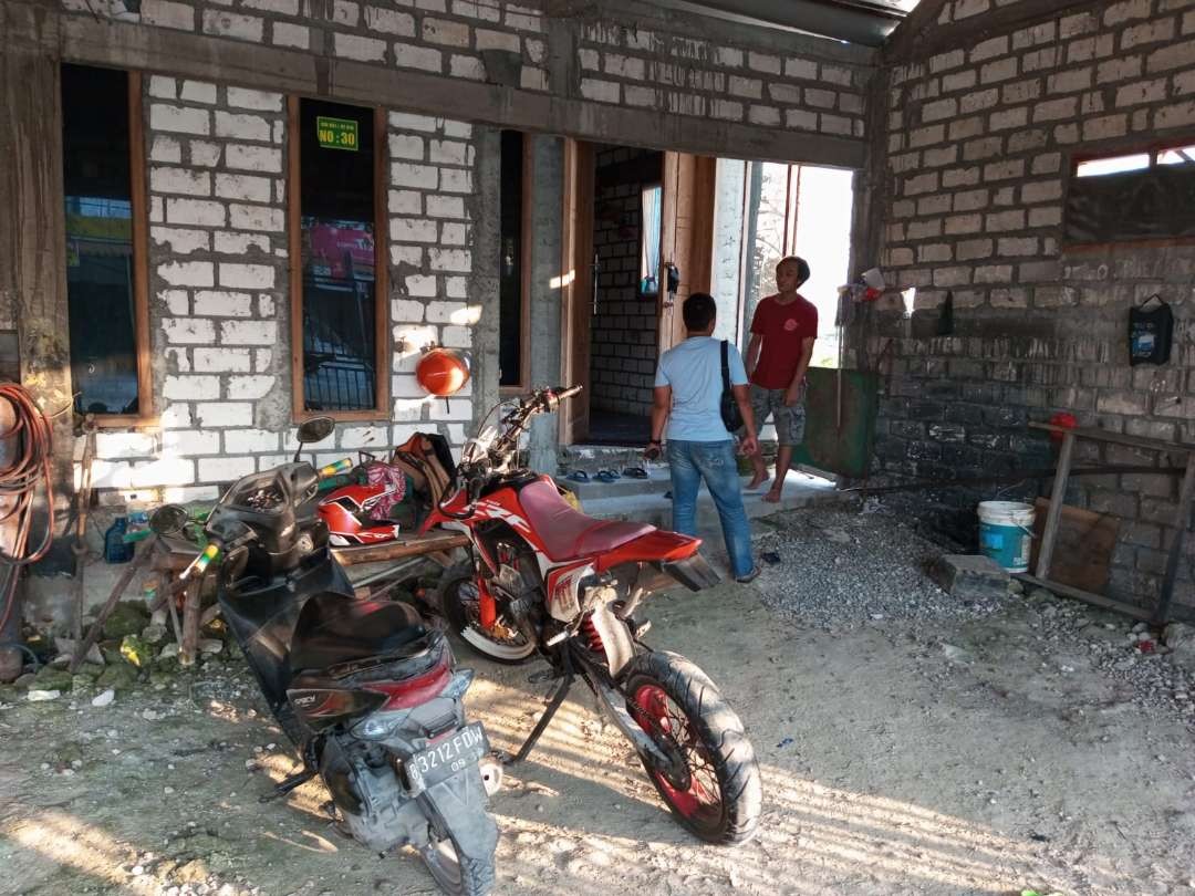 Motor milik yang menjadi sasaran pelaku curanmor di Lamongan. (Foto: Istimewa)